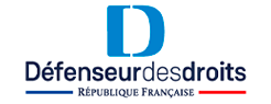 logo de la marque Défenseur des Droits