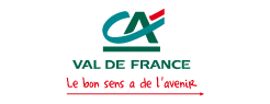 logo de la marque Crédit Agricole de Val de France