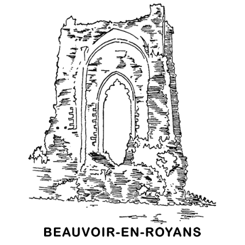 logo de la marque VILLE DE BEAUVOIR EN ROYANS