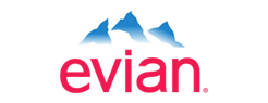 logo de la marque Evian