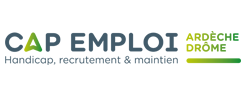 logo de la marque Cap Emploi Ardeche Drôme 