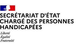 logo de la marque Secrétariat d’État auprès du Premier ministre chargé des Personnes handicapées 