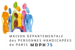 logo de la marque MDPH 75 - VILLE DE PARIS