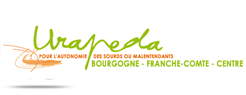 logo de la marque URAPEDA Bourgogne Franceh-Comté Centre